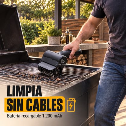 Grill Brush™ Pro - Menos limpieza. Más asado