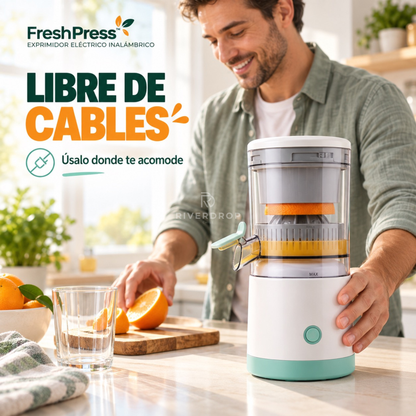 FreshPress™ - De la fruta al vaso en segundos