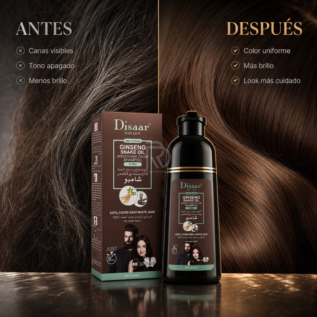 Shampoo Disaar - coloración rápida para cabello