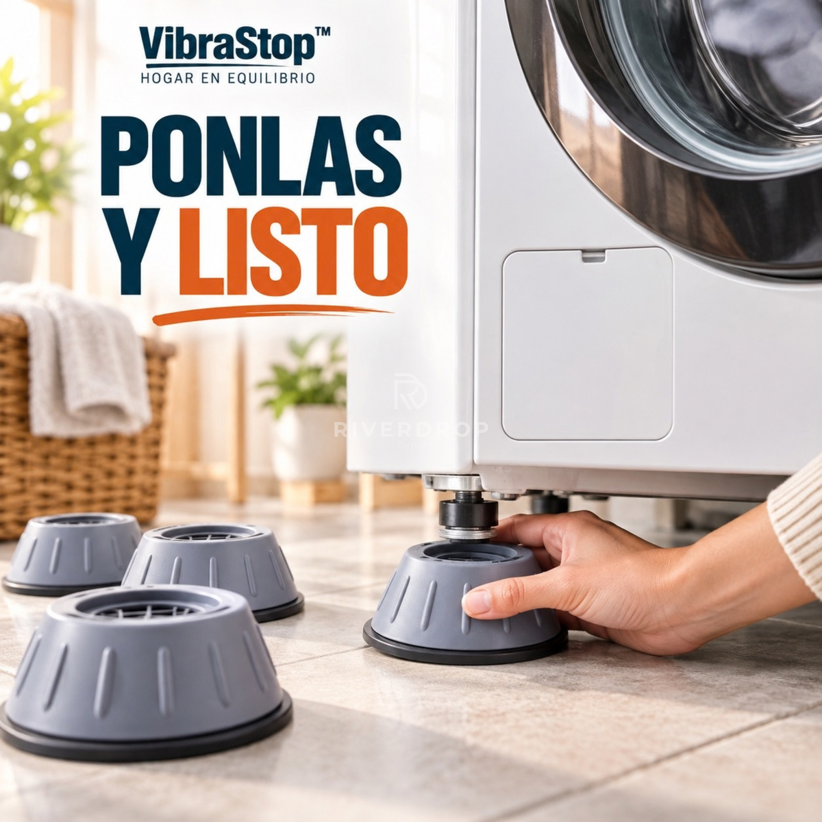 VibraStop™ + REGALO - Más estabilidad. Menos ruido molesto.