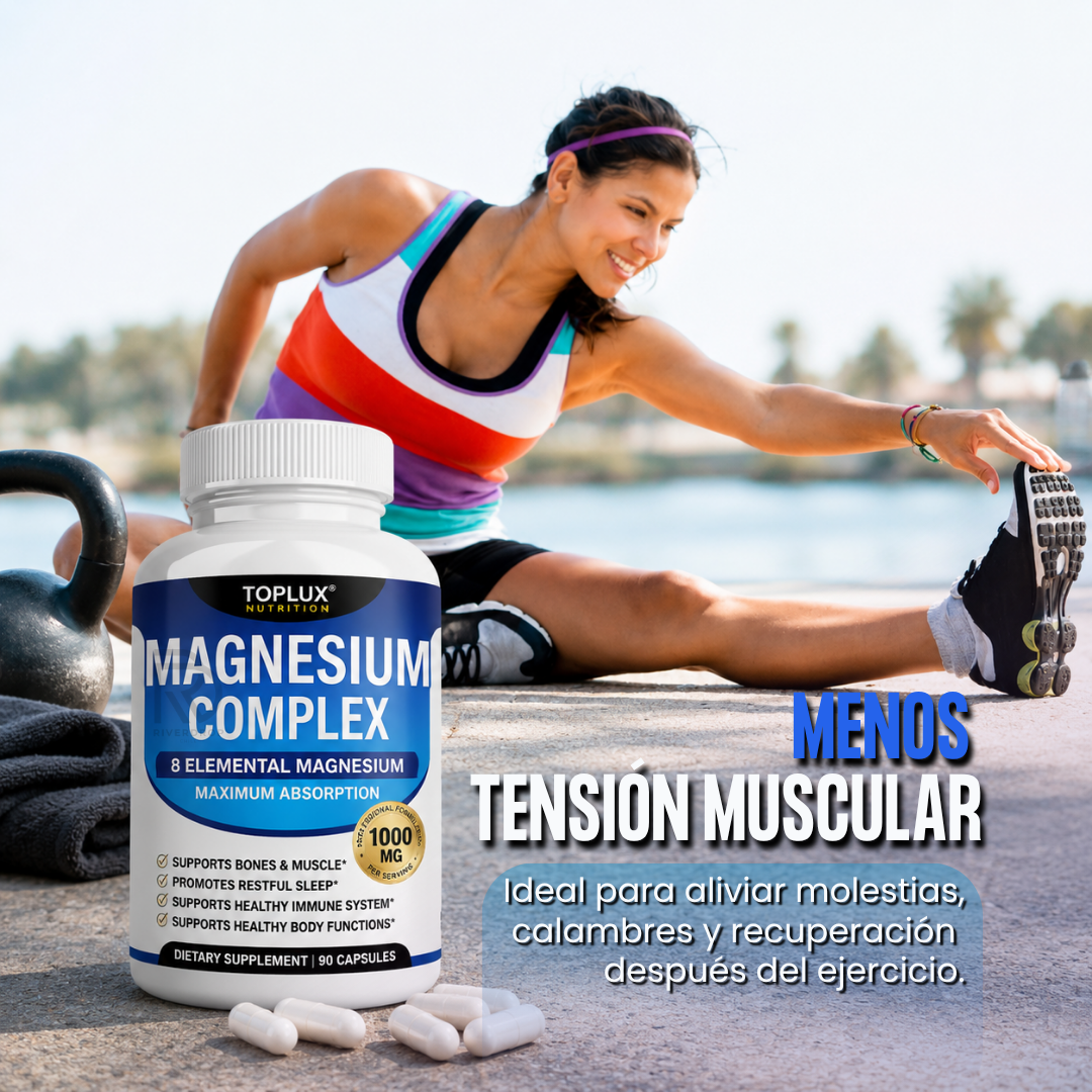 Magnesium Complex - Recupera tu energía natural.