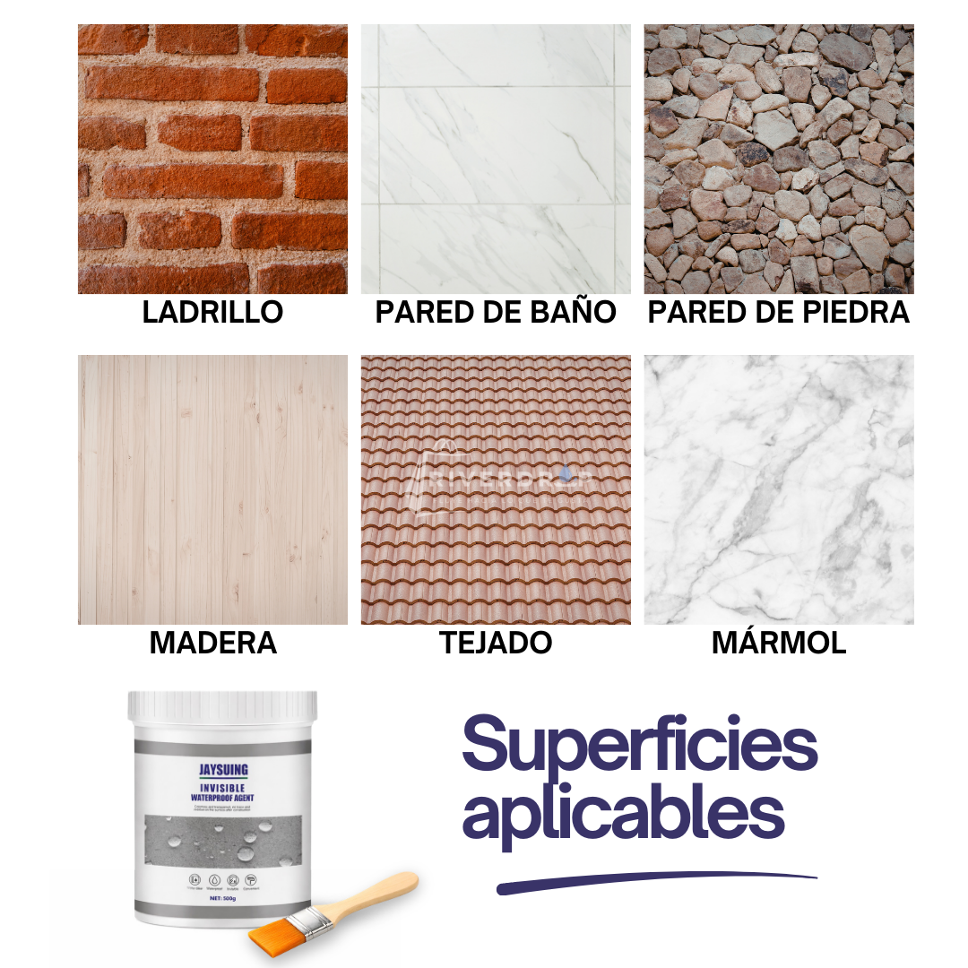 HydroShield™ - Detén goteras y humedad fácil desde la primera aplicación