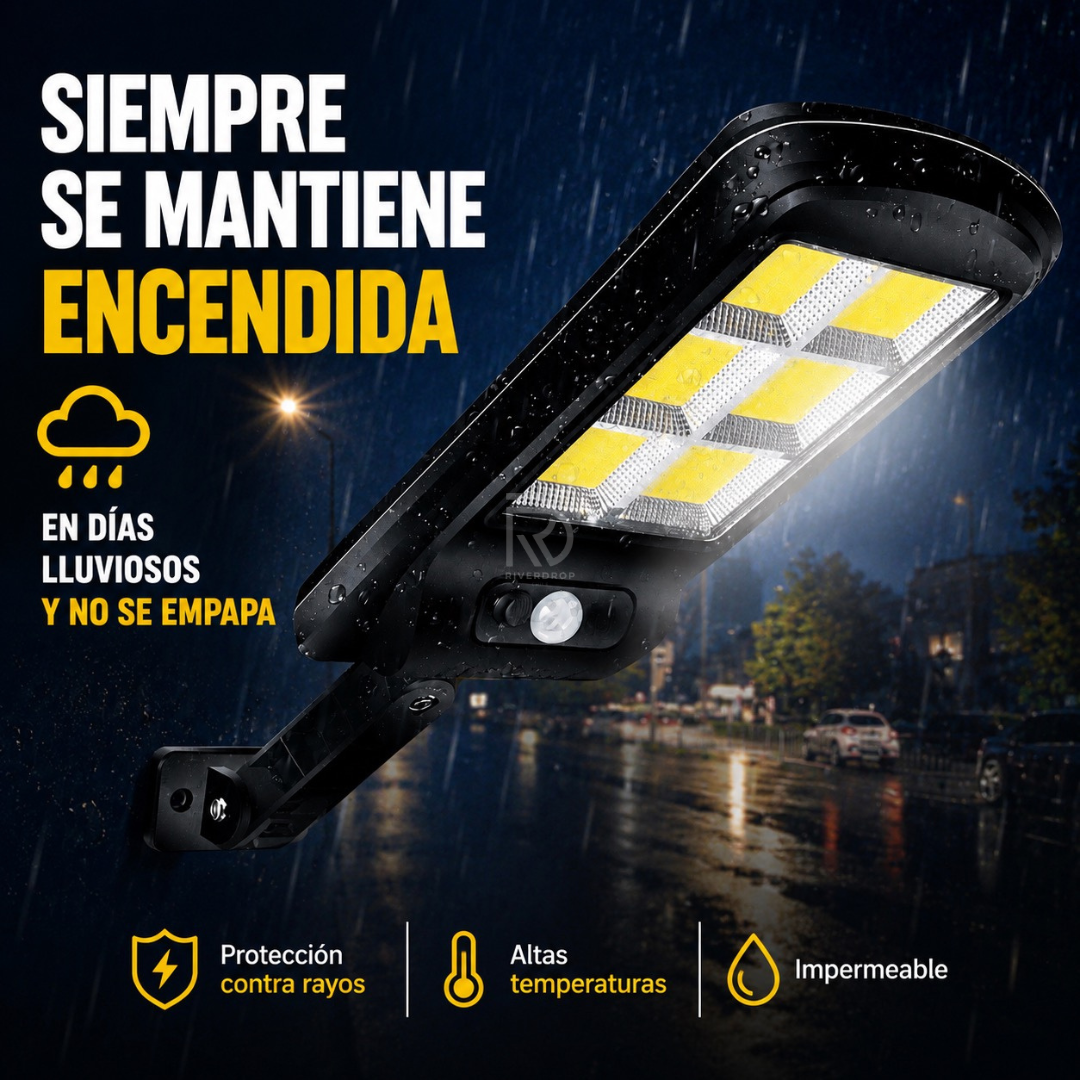 SolarGuard LED™ 3x2 - La luz que protege tu hogar