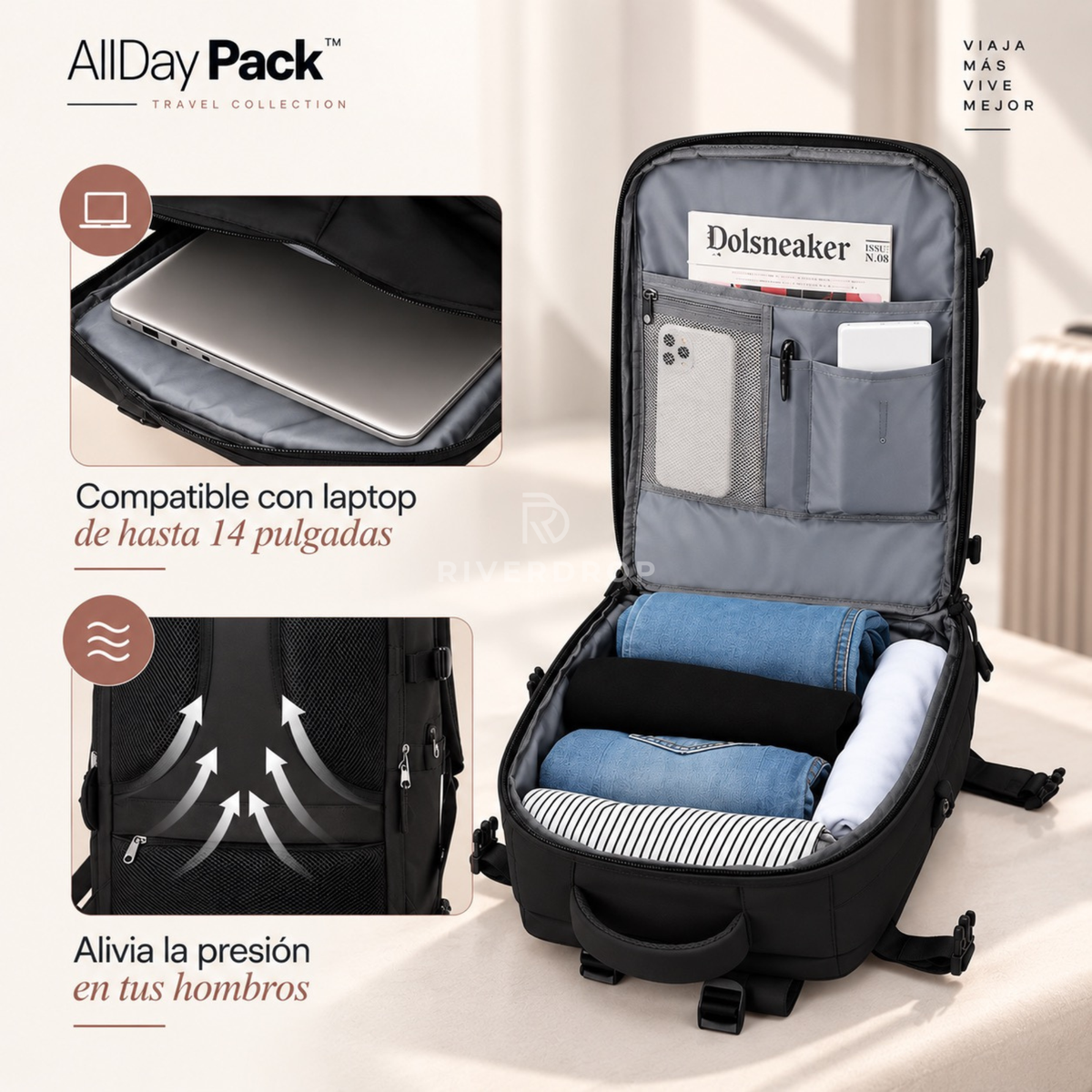 New AllDay Pack™ - Un lugar para cada cosa