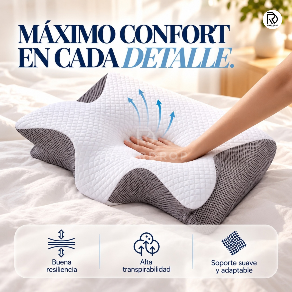 CervicalCloud™ - No es solo dormir. Es descansar mejor.