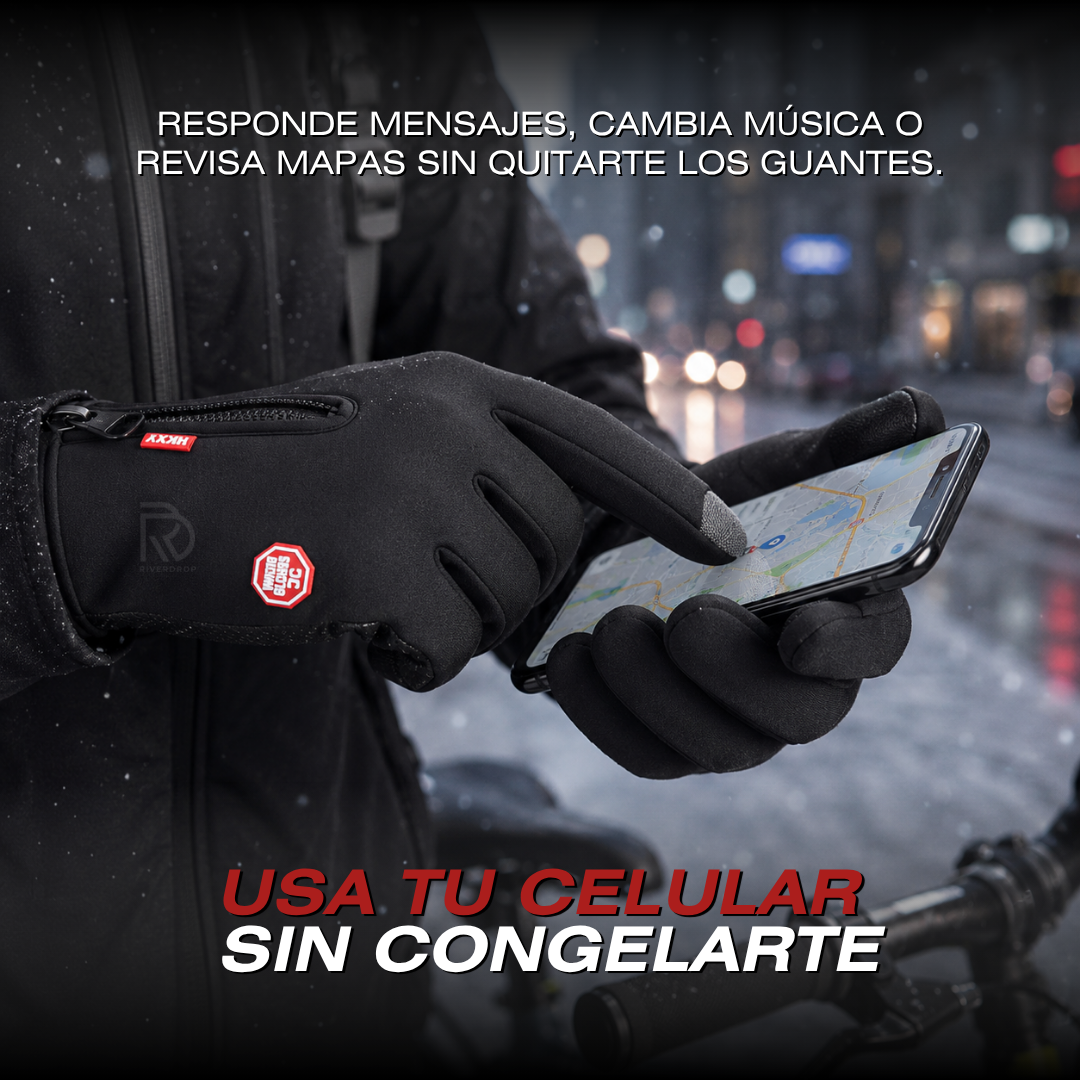 ThermGrip™ - Frío afuera. Control dentro.
