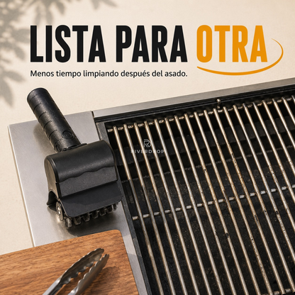 Grill Brush™ Pro - Menos limpieza. Más asado