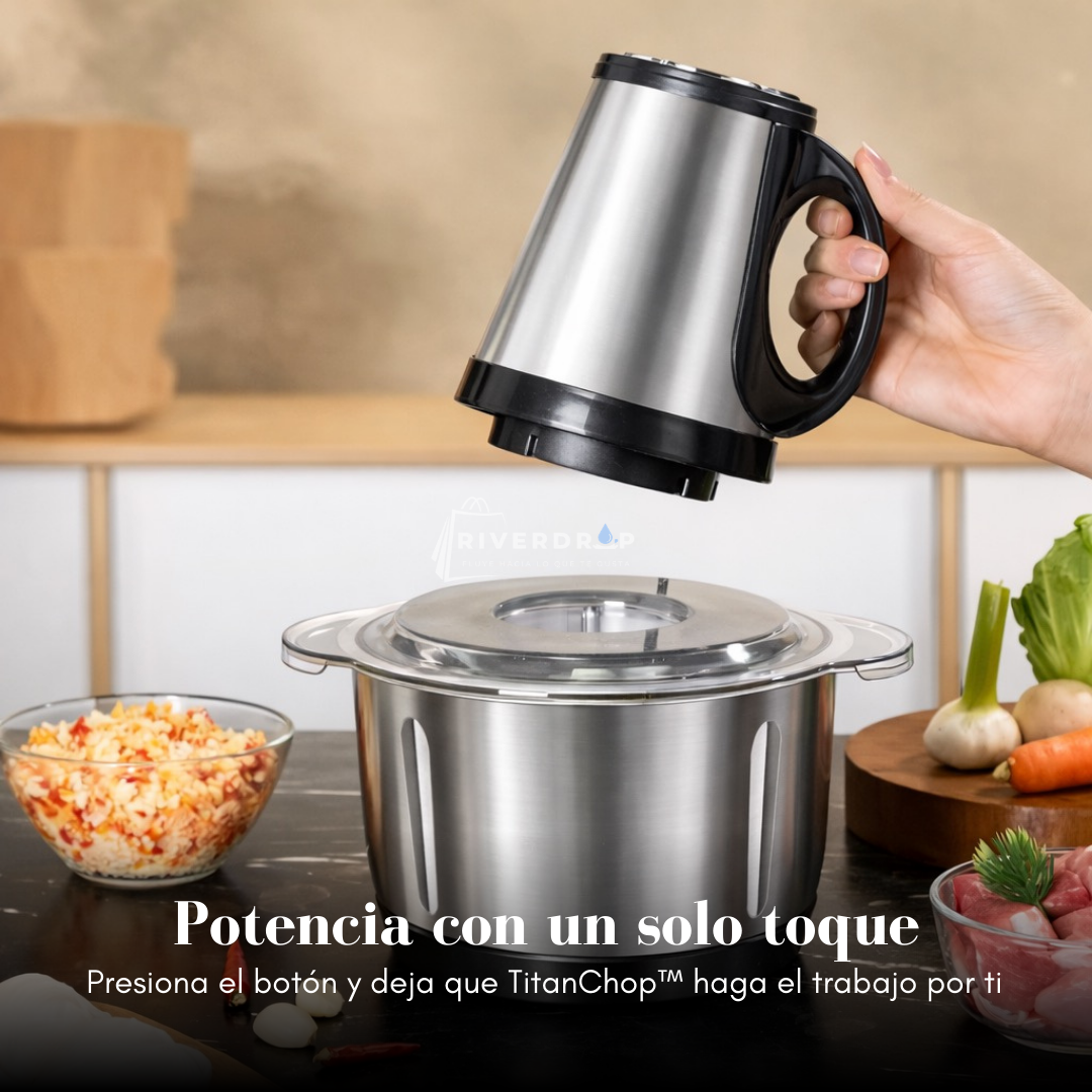 TitanChop™ - El picador que transforma tu forma de cocinar