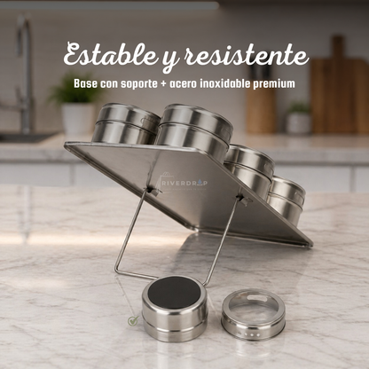 SteelSpice™ - Organiza, cocina, disfruta.