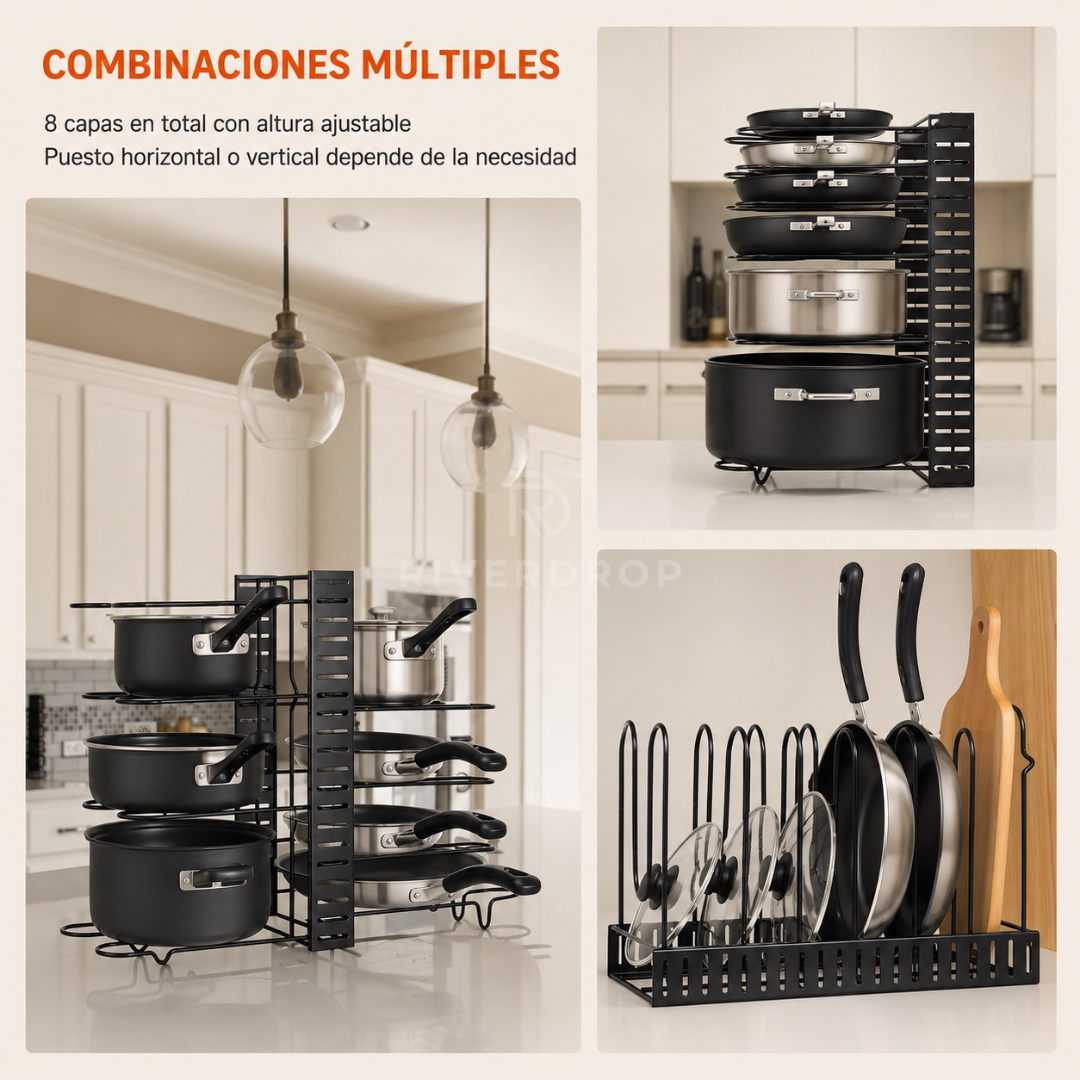 OllaFlex™ - Orden que libera espacio