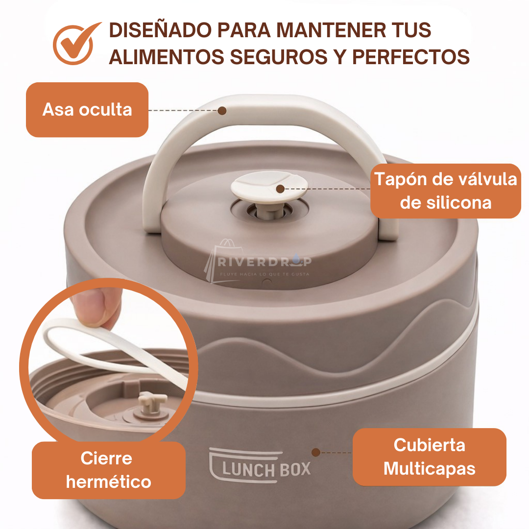 LunchBox Pro™ - Lleva tus comidas separadas y listas para disfrutar