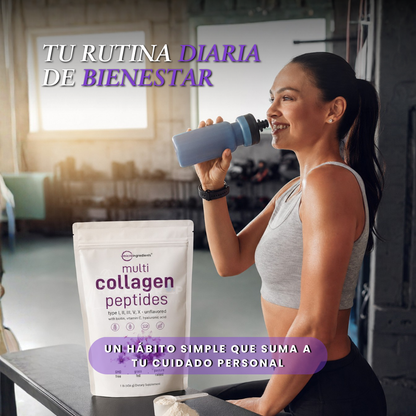 Multi Collagen Peptide - Más firmeza. Más seguridad.