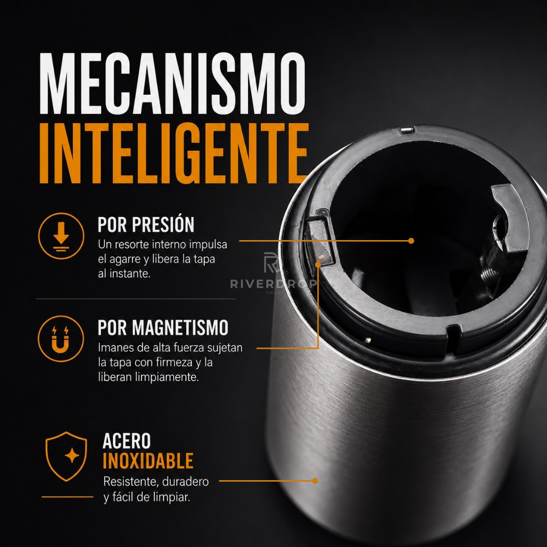 PressUP™ 2x1 - Presiona, destapa, disfruta.