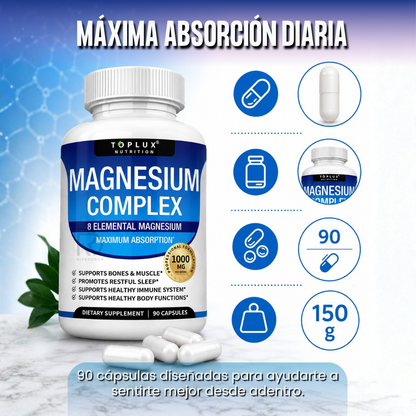 Magnesium Complex - Recupera tu energía natural.