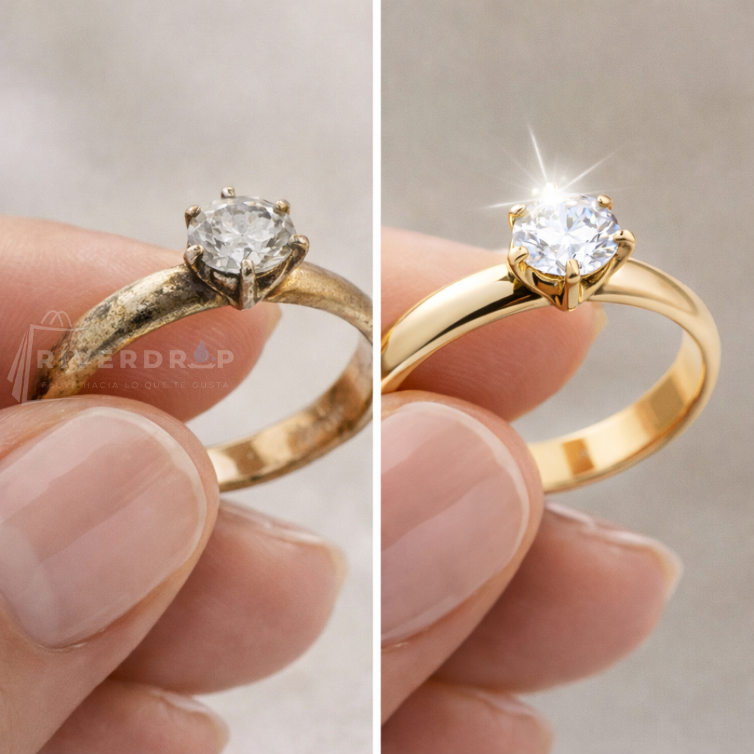 GlowGem™ - Devuélvele el brillo original a tus joyas en minutos