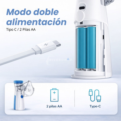 NebuFlex™ - Tu aliado diario para sesiones de nebulización más cómodas.