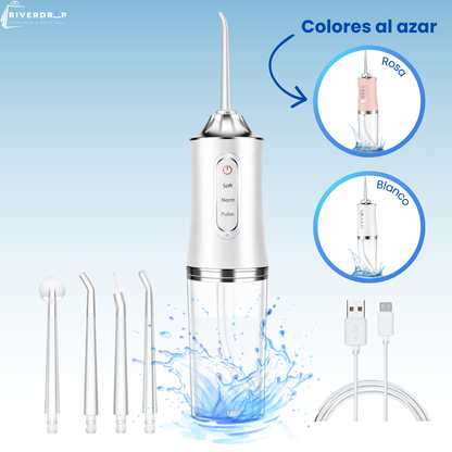 HydroClean™ - Remueve suciedad oculta entre dientes y encías