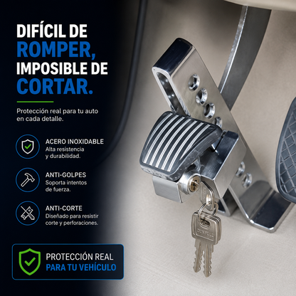 PedalLock™ - Protección inteligente, sin instalaciones eléctricas.