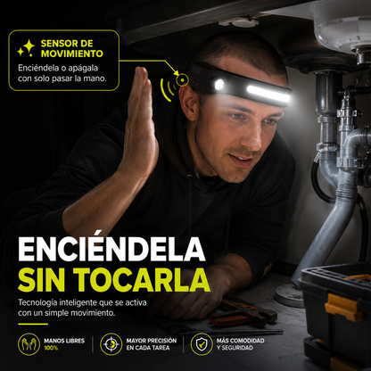 VisionBand Pro™ - Una linterna diseñada para cualquier desafío.