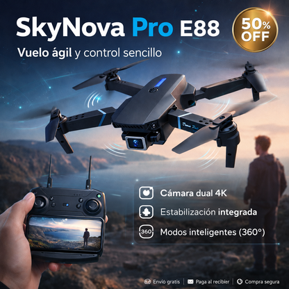 SkyNova Pro™ E88 - Vuelo ágil y control sencillo