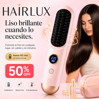 Hairlux™ - Liso brillante cuando lo necesites.