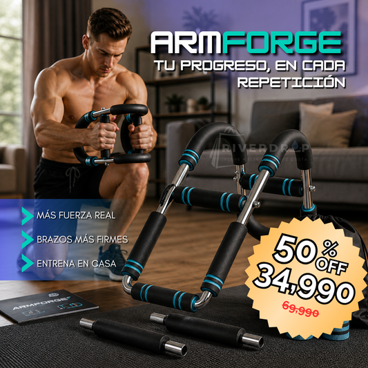ArmForge™  - Tu progreso, en cada repetición.