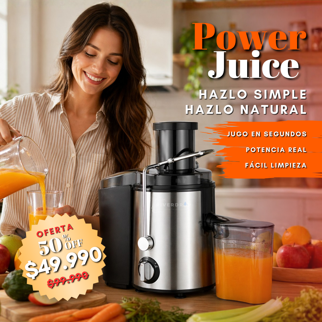 PowerJuice™  - Hazlo simple. Hazlo natural.