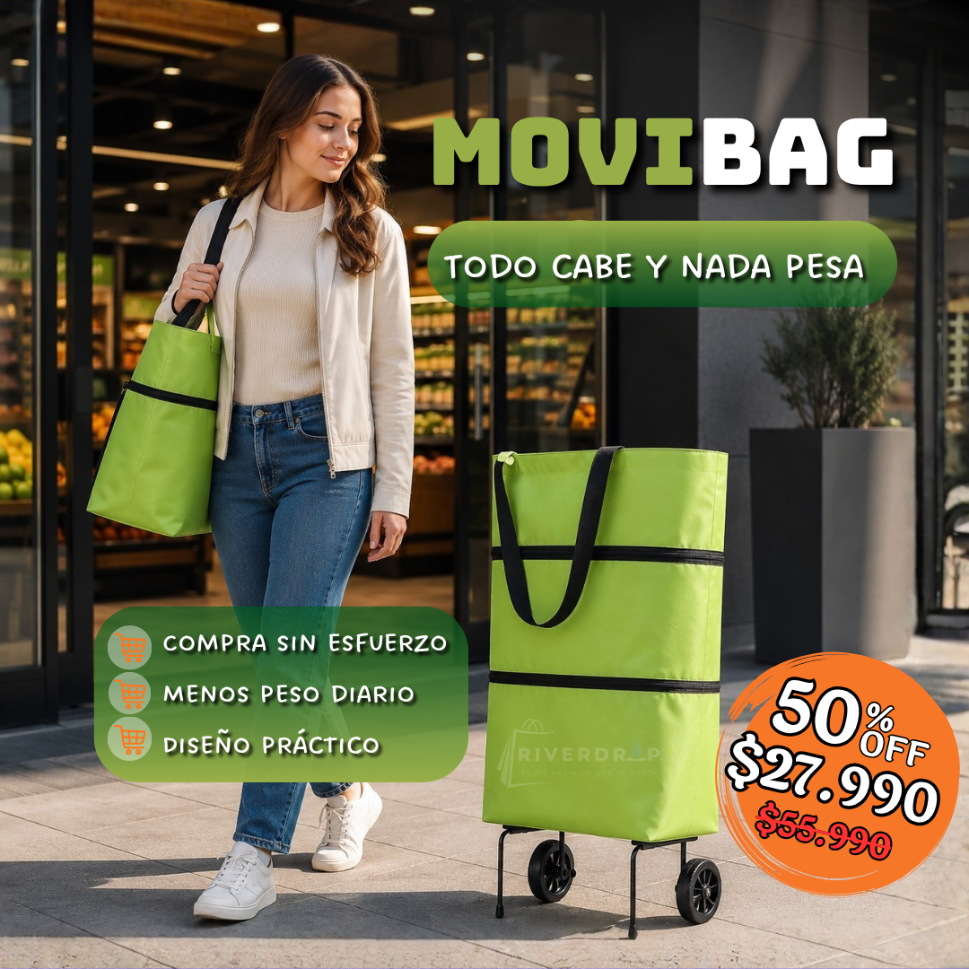 Movibag™ - Todo cabe. Nada pesa.