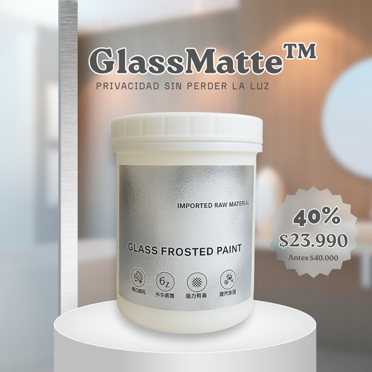 GlassMatte™ - Privacidad sin perder la luz ✨