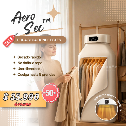 AeroSec™ - Ropa seca donde estés