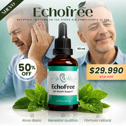 Echofree - Recupera la calma en tus oídos sin complicarte el día