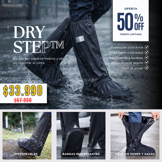 DryStep™ - Mantén tus zapatos limpios y secos sin importar el clima
