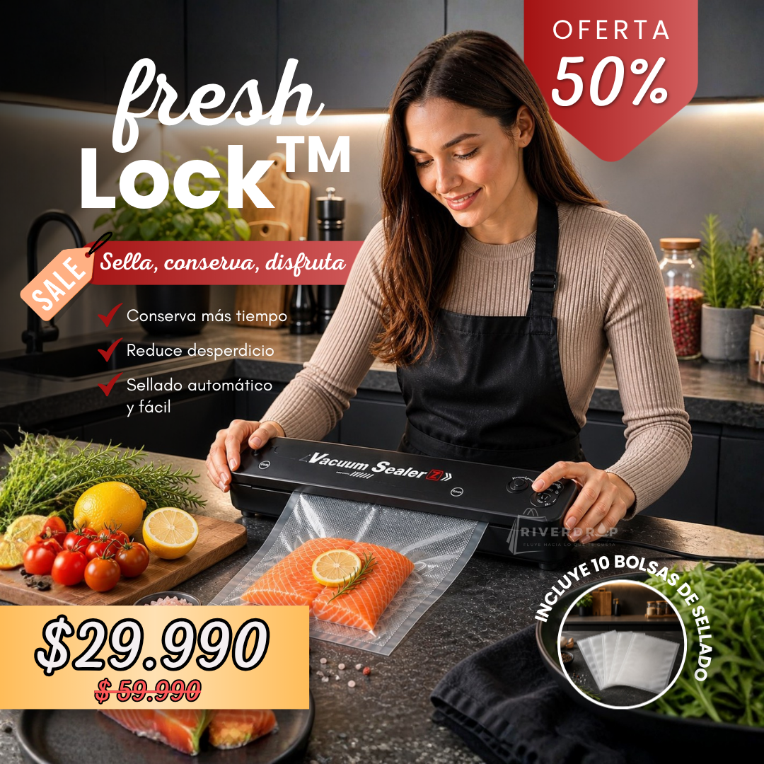 FreshLock™ - Sella, conserva, disfruta