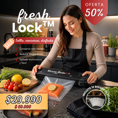 FreshLock™ - Sella, conserva, disfruta