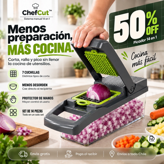 ChefCut™ - ¡Menos preparación, más cocina!