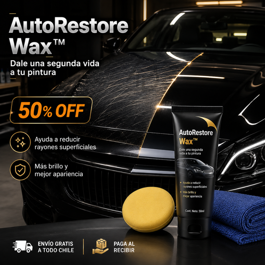 AutoRestore Wax™ - Dale una segunda vida a tu pintura.