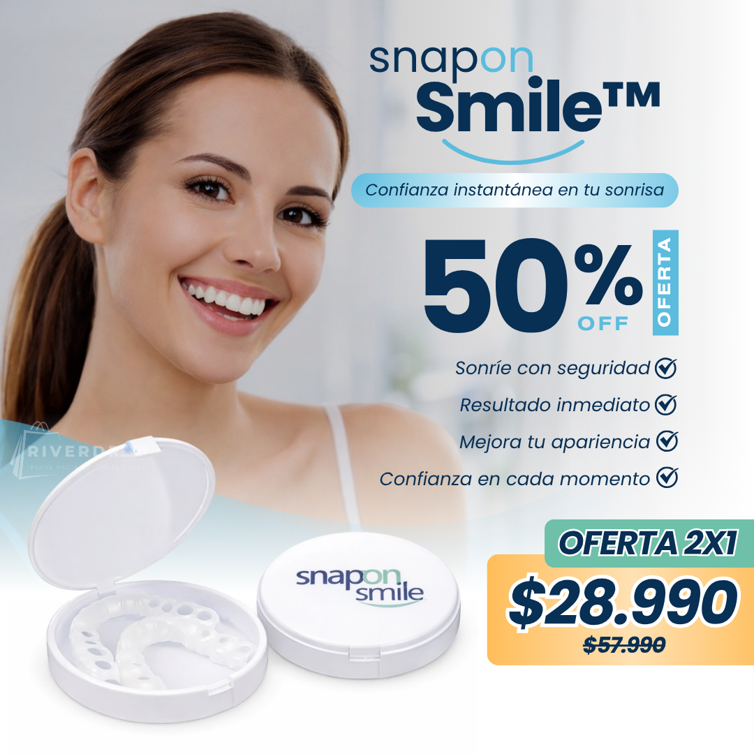 Snap On Smile™ - Confianza instantánea en tu sonrisa
