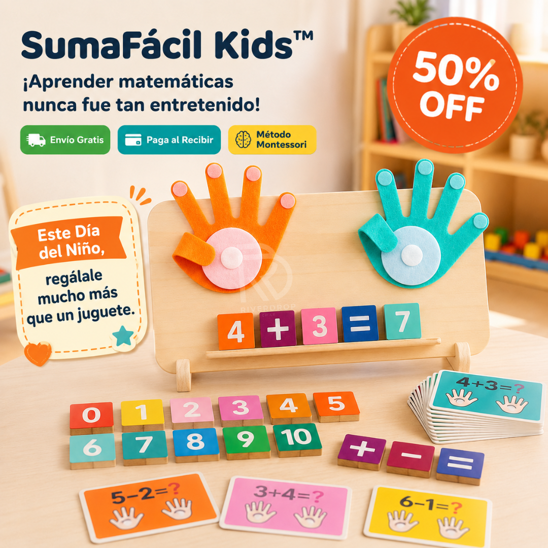 SumaFácil Kids™ - ¡Aprender matemáticas nunca fue tan entretenido!