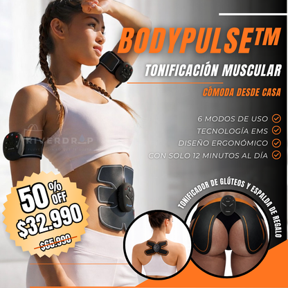BodyPulse™ - Tonificación muscular cómoda desde casa