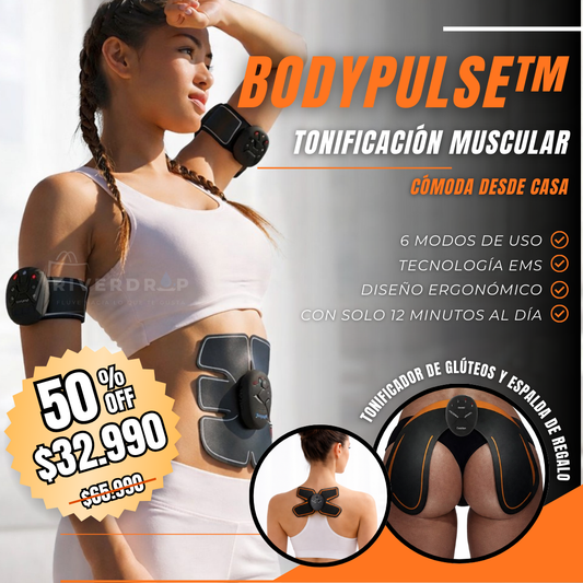 BodyPulse™ - Tonificación muscular cómoda desde casa