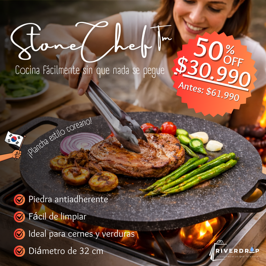 StoneChef™ - Cocina fácilmente sin que nada se pegue