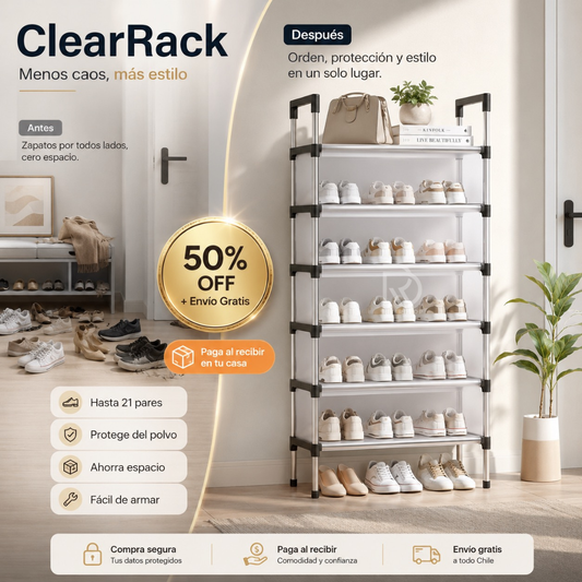 ClearRack - Menos caos, más estilo