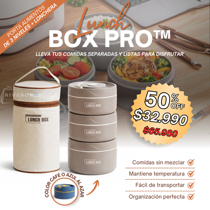 LunchBox Pro™ - Lleva tus comidas separadas y listas para disfrutar