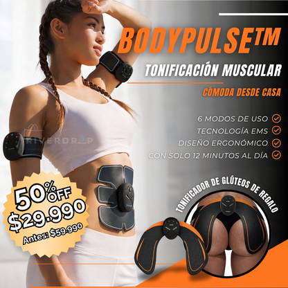 BodyPulse™ - Tonificación muscular cómoda desde casa