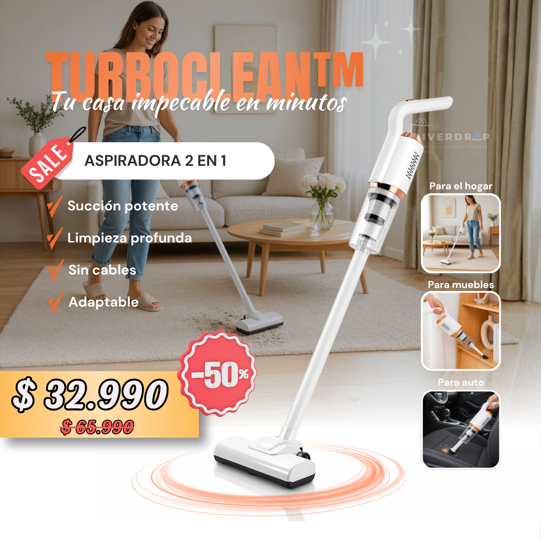 TurboClean™ - Tu casa impecable en minutos