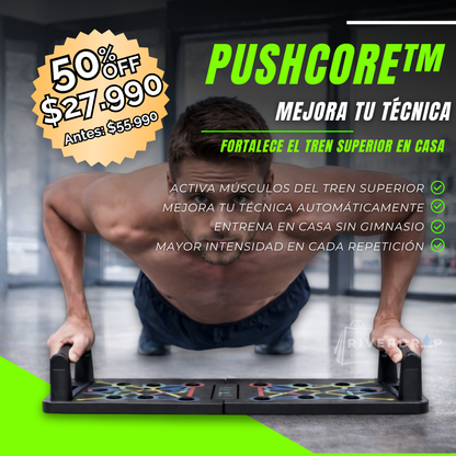 PushCore™ - Mejora tu técnica y fortalece el tren superior en casa