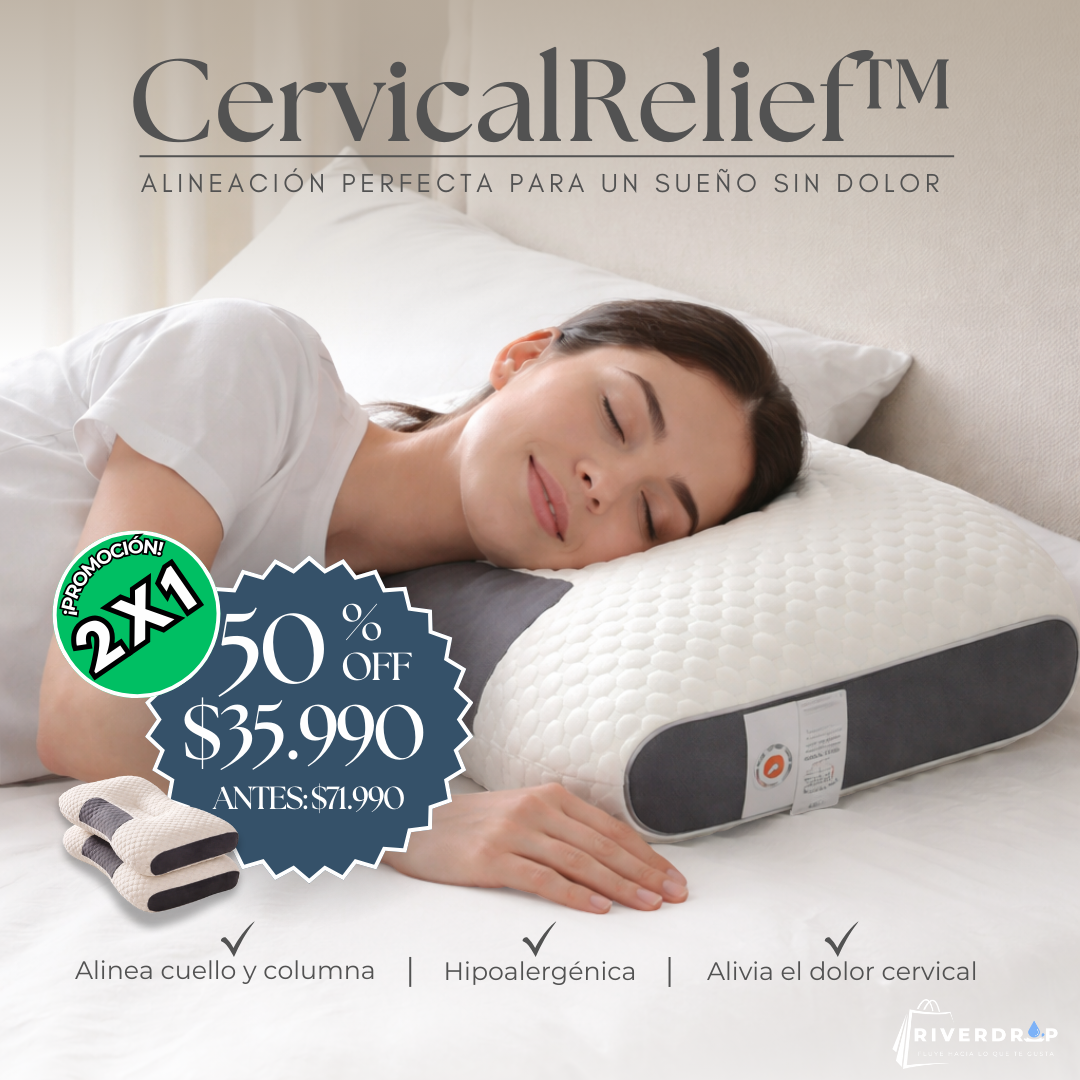 CervicalRelief™ - Alineación perfecta para un sueño sin dolor