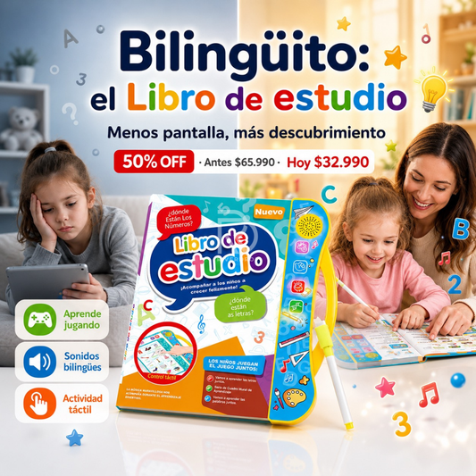 Libro de estudio - Menos pantalla, más descubrimieno