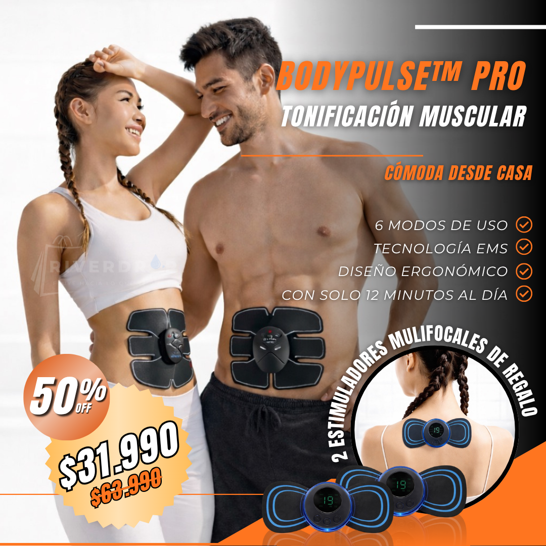 BodyPulse PRO™ - Tonificación muscular cómoda desde casa