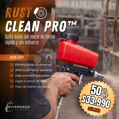 RustClean Pro™ - Quita óxido del metal de forma rápida y sin esfuerzo